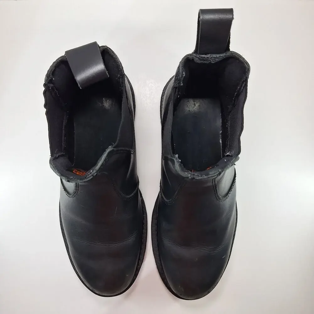Red Wing Shoes Worx 5424 Joist Mens 12M Black Chelsea Steel Toe Work Boots